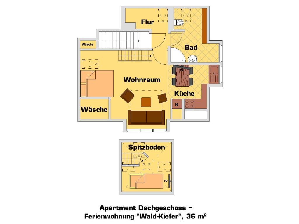 “Haus am Küstenwald” Ferienwohnungen room 1